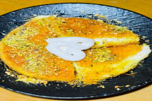 كنافة بالقشطة
